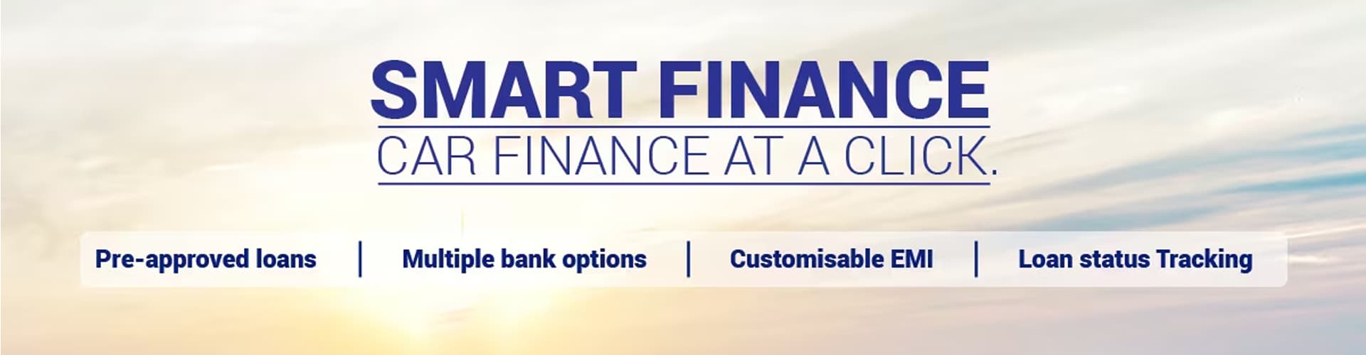 Sky Automobiles Finance Banner